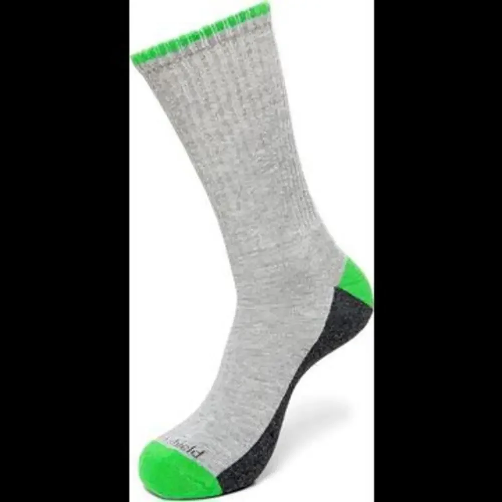 Insect Shield Adult Unisex Gray Crew Socks with Insect Protection Women's 5.5-9 - Picture 2 of 8